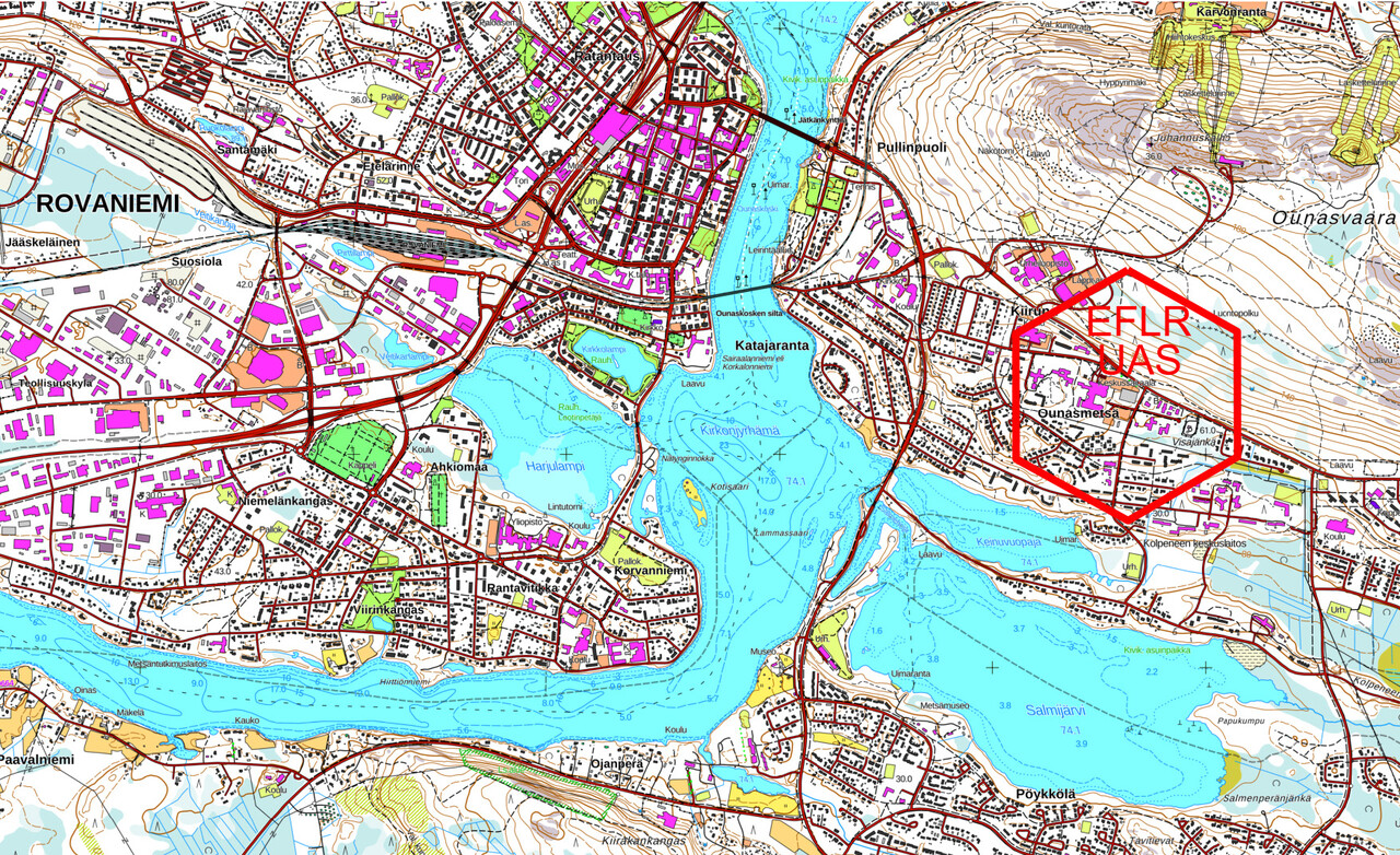 Lapin keskussairaala (EFLR) rajoittava UAS-ilmatilavyöhyke | Droneinfo